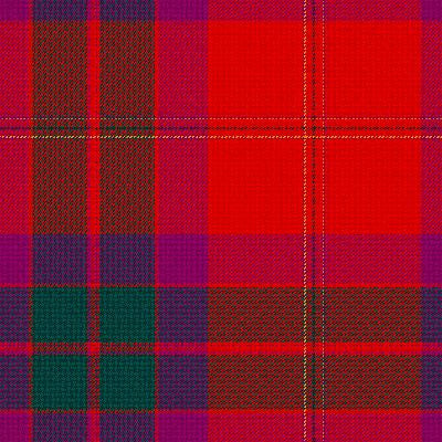 MacPherson of Cluny Black and White Tartan T-Shirt