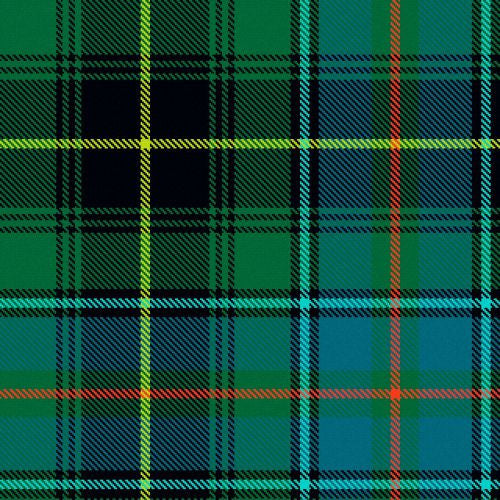 MacInnes Ancient Hunting Tartan Vintage Leaves Hawaiian Shirt
