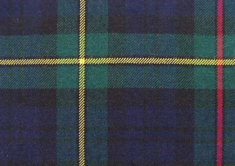 MacEwan Modern Tartan Hoodie Blanket